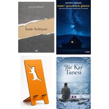 Mirhan Kitap Irade Terbiyesi - Tam Metin - Jules Payot + Kuzey Işıklarının Şarkısı + Telefon Tutucu + Bir Kar Tanesi