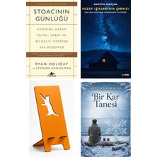 Pegasus Stoacının Günlüğü: Kendine Hakim Olma Sabır ve ... - Ryan Holiday + Kuzey Işıklarının Şarkısı + Telefon Tutucu + Bir Kar Tanesi