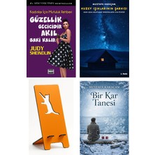 Hemen Kitap Güzellik Geçicidir Akıl Baki Kalır - Judy Sheindlin + Kuzey Işıklarının Şarkısı + Telefon Tutucu + Bir Kar Tanesi