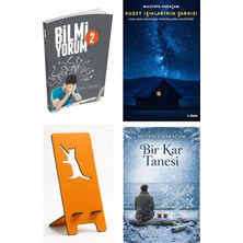 Mavi Çatı Yayınları Bilmiyorum-2 - Inanç Yaşayan + Kuzey Işıklarının Şarkısı + Telefon Tutucu + Bir Kar Tanesi