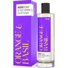 Noir. Noir Tone - Orange & Basil - Canlandırıcı ve Aromatik Sprey Kolonya Edc 100 ml