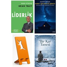Truva Yayınları Liderlik - Riccon Ilhan Doğan + Kuzey Işıklarının Şarkısı + Telefon Tutucu + Bir Kar Tanesi