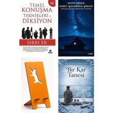 Temel Konuşma Teknikleri - Diksiyon - Sırrı Er + Kuzey Işıklarının Şarkısı + Telefon Tutucu + Bir Kar Tanesi