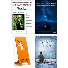 Beyaz Yayınları Hayat Okulu Rehberi - Halil Çıkrıklar + Kuzey Işıklarının Şarkısı + Telefon Tutucu + Bir Kar Tanesi