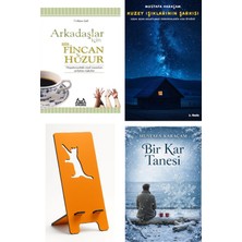 Arkadaş Yayınları Arkadaşlar Için Bir Fincan Huzur - Colleen Sell + Kuzey Işıklarının Şarkısı + Telefon Tutucu + Bir Kar Tanesi