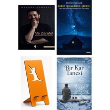 A7 Kitap ve Zarafet-Iş Hayatında ve Sosyal Yaşamda - Gökhan Dumanlı + Kuzey Işıklarının Şarkısı + Telefon Tutucu + Bir Kar Tanesi