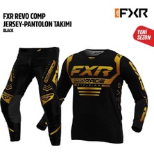 Fxr Altın Siyah Jersey Pantolon Takımı