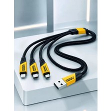 Nemere Ithalat 240W 3'ü 1 Arada Hızlı Şarj Kablosu
