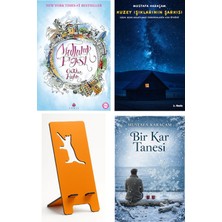 April Yayıncılık Mutluluk Projesi - Gretchen Rubin + Kuzey Işıklarının Şarkısı + Telefon Tutucu + Bir Kar Tanesi