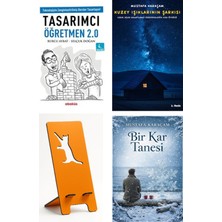 Abaküs Kitap Öğretmen 2.0 - Burcu Aybat + Kuzey Işıklarının Şarkısı + Telefon Tutucu + Bir Kar Tanesi