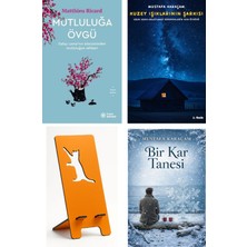 Doğan Novus Mutluluğa Övgü - Matthieu Ricard + Kuzey Işıklarının Şarkısı + Telefon Tutucu + Bir Kar Tanesi