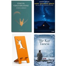İNCEYAZI Esneyin Yoksa Kırılırsınız - Ayşegül Karaçivi + Kuzey Işıklarının Şarkısı + Telefon Tutucu + Bir Kar Tanesi