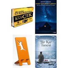 Kashna Kitap Ağacı Bir Ayağın Çukurdaysa Ötekiyle Bas Çık - Erdal Demirkıran + Kuzey Işıklarının Şarkısı + Telefon Tutucu + Bir Kar Tanesi
