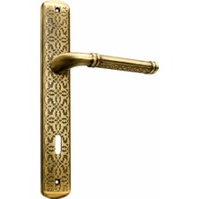 AlanSansli Doğanlar Topkapı Olifka Aynalı Kapı Kolu Wc Kapı Kolu