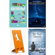 Mona Bibliyoterapi - Kitap Okumanın Iyileştirici Gücü - Bijal Shah + Kuzey Işıklarının Şarkısı + Telefon Tutucu + Bir Kar Tanesi