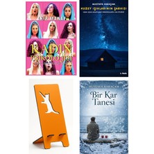 Az Kitap Kadın Psikolojisi - Akif Manaf + Kuzey Işıklarının Şarkısı + Telefon Tutucu + Bir Kar Tanesi