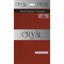 Eryal İpek Yazma Eryal Ipek Düz Renk Poşetli Oyalık Yazma 748 Kiremit