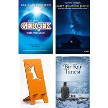 Butik Gerçek - Içsel Yolculuk - Carla Lee Johnston + Kuzey Işıklarının Şarkısı + Telefon Tutucu + Bir Kar Tanesi
