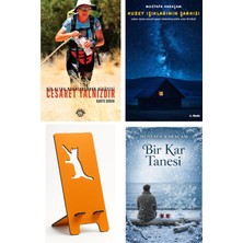 Optimist Cesaret Yalnızdır - Bakiye Duran + Kuzey Işıklarının Şarkısı + Telefon Tutucu + Bir Kar Tanesi