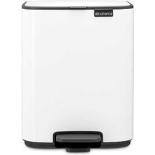 Brabantia BRB-8710755236884-BRA 236884-001-01-BO Whıte Pedallı Çöp Kutusu 7l