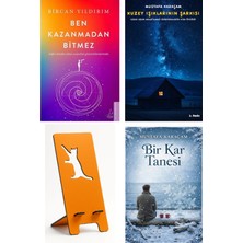 Destek Yayınları Ben Kazanmadan Bitmez - Bircan Yıldırım + Kuzey Işıklarının Şarkısı + Telefon Tutucu + Bir Kar Tanesi