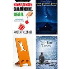 Kalipso Yayınları Kimse Senden Daha Mükemmel Değil - Robert Alberti + Kuzey Işıklarının Şarkısı + Telefon Tutucu + Bir Kar Tanesi