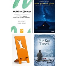 Optimist Yaratıcı Özgüven - Tom Kelley + Kuzey Işıklarının Şarkısı + Telefon Tutucu + Bir Kar Tanesi