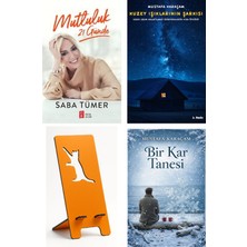Mona Mutluluk 21 Günde - Saba Tümer + Kuzey Işıklarının Şarkısı + Telefon Tutucu + Bir Kar Tanesi