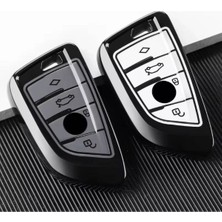 Keymatik Bmw F10, F11, F30, F90 Fem Smart Uyumlu 4 Düğmeli Tpu Koruyucu Kılıf Premium