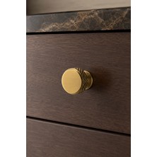 Damla Beste 30MM Düğme Bronz Kulp