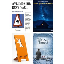 Beyaz Yayınları Avlumda Bir Deve Var - Nihat Demirkol + Kuzey Işıklarının Şarkısı + Telefon Tutucu + Bir Kar Tanesi