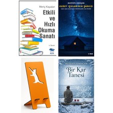 Etkili ve Hızlı Okuma Sanatı - Meriç Kayalan + Kuzey Işıklarının Şarkısı + Telefon Tutucu + Bir Kar Tanesi