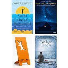 Destek Yayınları Şimdi Onlar Düşünsün - Bircan Yıldırım + Kuzey Işıklarının Şarkısı + Telefon Tutucu + Bir Kar Tanesi