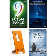 Zer Yayınları 9 Kutsal Bahçe - Pekkutsal Ceyhan + Kuzey Işıklarının Şarkısı + Telefon Tutucu + Bir Kar Tanesi