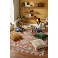 Fenomen Carpet Otantik Koleksiyonu Yumuşak Dokulu Eskitme Vintage Halı