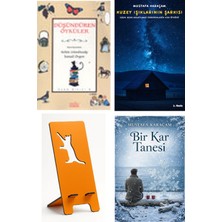 Zafer Yayınları Düşündüren Öyküler - Selim Gündüzalp + Kuzey Işıklarının Şarkısı + Telefon Tutucu + Bir Kar Tanesi