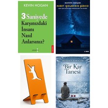Yakamoz Yayınları 3 Saniyede Karşınızdaki Insanı Nasıl Anlarsınız - Kevin Hogan + Kuzey Işıklarının Şarkısı + Telefon Tutucu + Bir Kar Tanesi