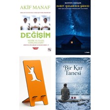 Az Kitap Değişim-Nedir ve Nasıl Gerçekleşir? - Akif Manaf + Kuzey Işıklarının Şarkısı + Telefon Tutucu + Bir Kar Tanesi