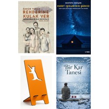 Yitik Ülke Yayınları Rehberine Kulak Ver - Özgür Turan + Kuzey Işıklarının Şarkısı + Telefon Tutucu + Bir Kar Tanesi