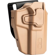 Gun & Flower Gun&flower Universal Pro Level Iı Polimer Holster -Sağ El , Tan