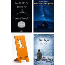Hermes Yayınları Sen Hiç Ol! Şifresi: 40 - Asım Yamak + Kuzey Işıklarının Şarkısı + Telefon Tutucu + Bir Kar Tanesi