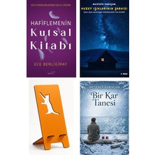 Müptela Yayınları Hafiflemenin Kutsal Kitabı - Ece Benligiray + Kuzey Işıklarının Şarkısı + Telefon Tutucu + Bir Kar Tanesi