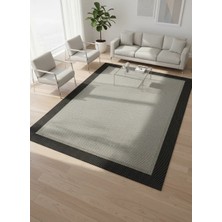 Fenomen Carpet Lotus Koleksiyonu Bordürlü Temizlenebilir Sisal Halı