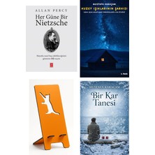 Pena Yayınları Her Güne Bir Nietzsche - Allan Percy + Kuzey Işıklarının Şarkısı + Telefon Tutucu + Bir Kar Tanesi