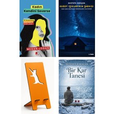 Peta Kadın Kendini Severse - Megan Logan + Kuzey Işıklarının Şarkısı + Telefon Tutucu + Bir Kar Tanesi