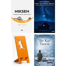 Profil Kitap Niksen - Hollandalıların Hiçbir Şey Yapmama Sanatı - Olga Mecking + Kuzey Işıklarının Şarkısı + Telefon Tutucu + Bir Kar Tanesi