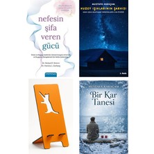 Omega Nefesin Şifa Veren Gücü - Patricia L. Gerbarg + Kuzey Işıklarının Şarkısı + Telefon Tutucu + Bir Kar Tanesi