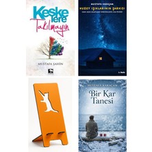 Çınaraltı Yayınları Keşke'lere Takılmayın - Mustafa Şahin + Kuzey Işıklarının Şarkısı + Telefon Tutucu + Bir Kar Tanesi