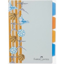 Faber-Castell 4 Ayraçlı Dosya A4