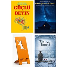 Hürriyet Kitap Güçlü Beyin - Michael S. Sweeney + Kuzey Işıklarının Şarkısı + Telefon Tutucu + Bir Kar Tanesi